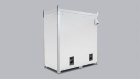 Подвійний переносний туалет із кераміки