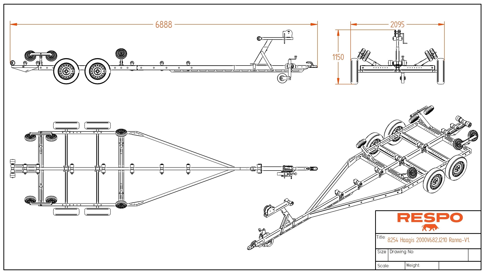 2400V682J210 Портовий причіп